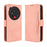For ZTE nubia Focus 2 5G Leather Case Phone Wallet Cover with Multiple Card Slots - Pink - 1