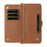 For Samsung Galaxy S26 Ultra Case with Shoulder / Wrist Strap Leather Phone Cover Stand Wallet - Brown - 6