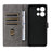 For TCL K33 5G / K32 5G Case Wallet RFID Blocking PU Leather Phone Cover Stand with Strap - Black - 3