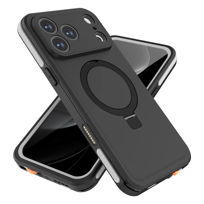 REDPEPPER For iPhone 17 Pro Max IP68 Waterproof Case Compatible with MagSafe Kickstand Phone Back Cover - 2