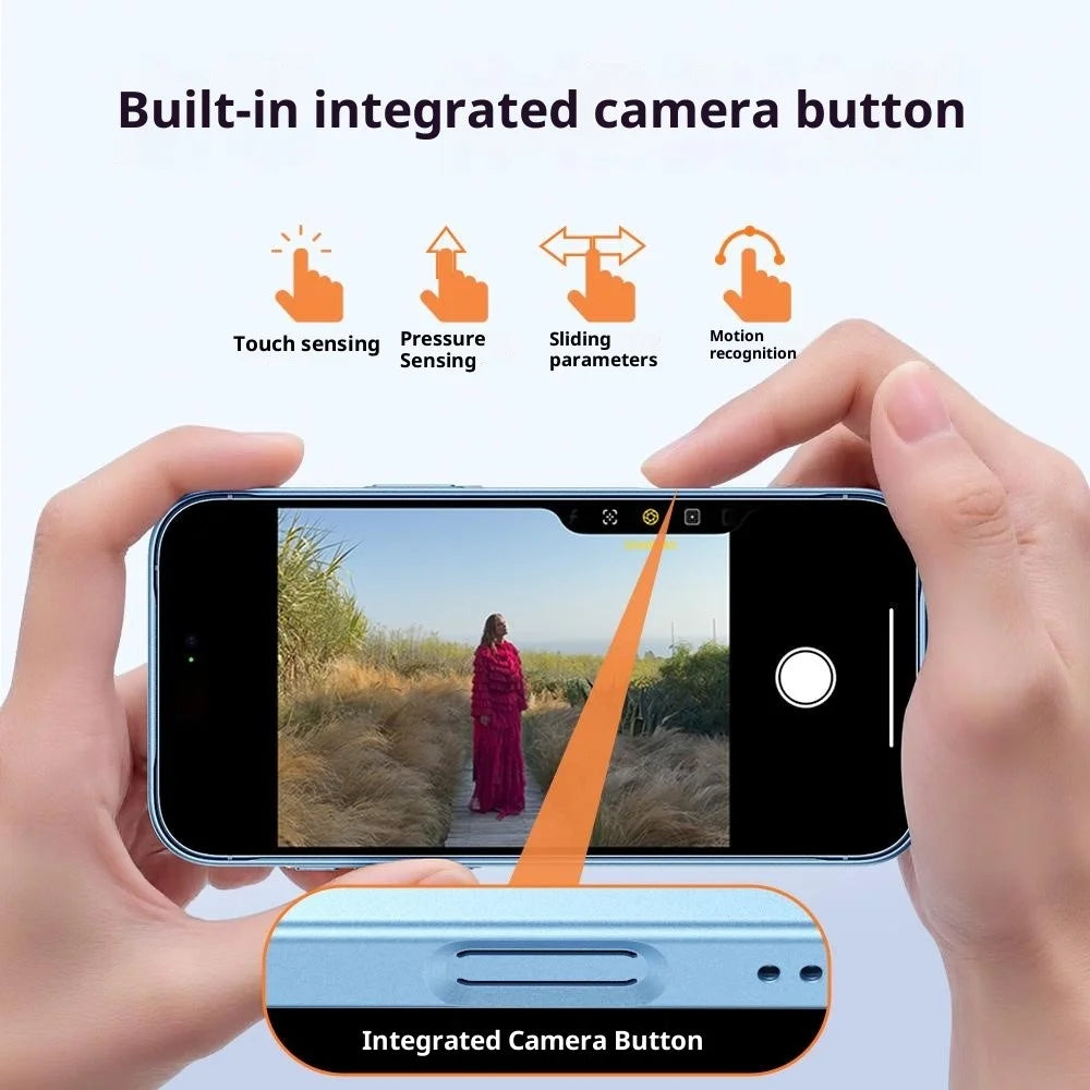 For iPhone 17 Pro Case Rubberized Skin Touch Magnetic PC Phone Cover Compatible with MagSafe - Blue - 5