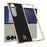 For Samsung Galaxy Z Fold7 5G Case Loong Pattern Electroplated PC Folding Phone Cover - Black - 1