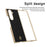 For Samsung Galaxy Z Fold7 5G Case Loong Pattern Electroplated PC Folding Phone Cover - Black - 2