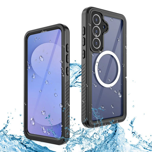 REDPEPPER FS Series For Samsung Galaxy S25 FE Waterproof Magnetic Case PC TPU PET Clear Phone Cover - 1
