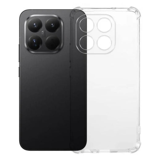 WANLONFENG For Xiaomi 15T TPU Case  WL3 Series 1.5mm Phone Cover with 2Pcs Tempered Glass Films - Transparent - 2
