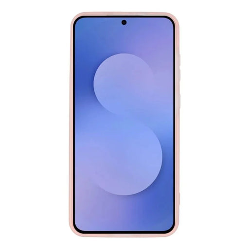 WANLONFENG For Samsung Galaxy S25+ Magnetic Case  ML Series Matte PC TPU Phone Cover Large Cutouts with 2Pcs Screen Film - Pink - 2