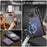JEEHOOD For iPhone 17 Pro Max Case  J09 RFID Blocking Card Holder Leather Back Phone Cover Compatible with MagSafe - Purple - 6