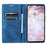 For Samsung Galaxy S26 Case Magnetic Closing Leather Phone Cover Pattern Imprinted - Blue - 2