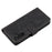 For Samsung Galaxy S26 Case 9 Card Slots Zipper Wallet PU Leather Phone Cover with Wrist Strap - Black - 7