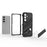 For Samsung Galaxy S26 Case PC + TPU Shockproof Phone Cover with Kickstand - Black - 2
