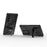 For Samsung Galaxy S26 Case PC + TPU Shockproof Phone Cover with Kickstand - Black - 3