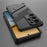 For Samsung Galaxy S26 Ultra Case PC + TPU Shockproof Phone Cover with Kickstand - Black - 5