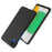 For Samsung Galaxy A23e Anti-scratch Mobile Phone Case Shell Solid Color Hard PC+Cloth Phone Cover - Black - 2