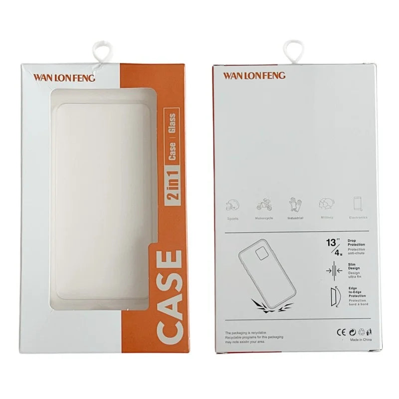 WANLONFENG For Xiaomi 15T Pro TPU Case  WL3 Series 1.5mm Phone Cover with Tempered Glass Film - Transparent - 7