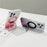 For iPhone 16 Pro Magnetic Case 360 Rotating Ring Kickstand Gradient Clear TPU Phone Back Cover - Pink - 3
