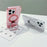 For iPhone 16 Pro Max Magnetic Case Kickstand Clear TPU Phone Back Cover - Blue - 3