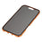 For iPhone 17 Case Anti-Spy Double-Sided Tempered Glass + Magnetic Metal Frame Phone Cover - Orange - 5