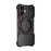 For iPhone 17 Case Kickstand Metal Bumper Magnetic Phone Cover - Black / Red - 2
