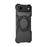 For iPhone Air Case Kickstand Metal Bumper Magnetic Phone Cover - Black / Purple - 2