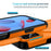 For iPhone 18 Pro Max / 17 Pro Max Case Kickstand Camera Slider PC + TPU Phone Cover Compatible with MagSafe - Orange - 3