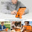For iPhone 18 Pro Max / 17 Pro Max Case Kickstand Camera Slider PC + TPU Phone Cover Compatible with MagSafe - Orange - 5