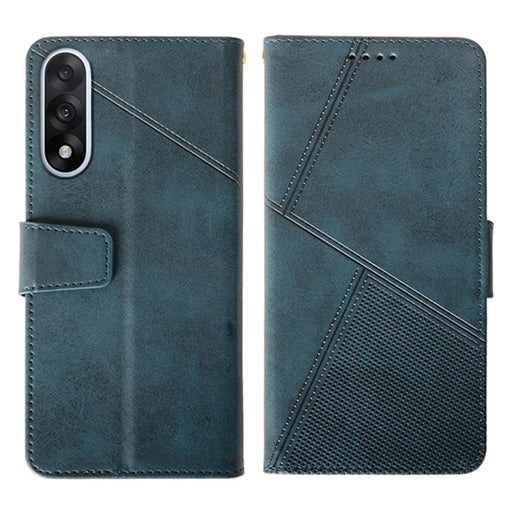 IDEWEI For OnePlus Nord 5 5G / Ace 5 Ultra 5G Case Leather Wallet Phone Cover Stand Calf Texture - Blue - 1