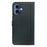 For iPhone 17 Wallet Case Magnetic Snap Leather Phone Cover with Strap - Black - 6