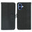 For iPhone 17 Wallet Phone Case Pattern Imprint Leather Flip Cover - Black - 1
