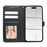 For iPhone 17 Wallet Phone Case Pattern Imprint Leather Flip Cover - Black - 2