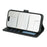 For iPhone 18 Pro / 17 Pro Wallet Phone Case Pattern Imprint Leather Flip Cover - Black - 3