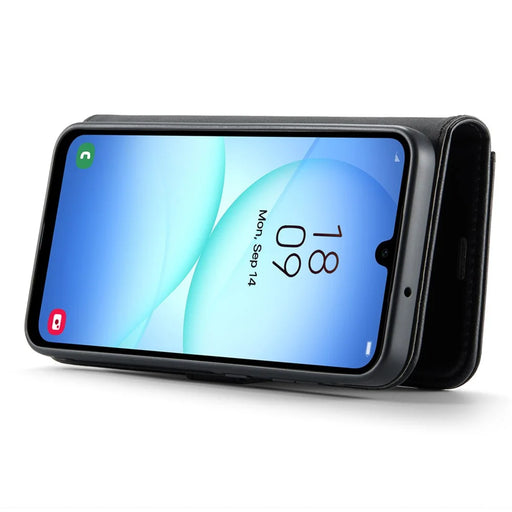 DG.MING for Samsung Galaxy A18 5G / A18 4G / A17 5G / A17 4G Case Detachable Split Leather Phone Cover - Black - 2