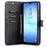 DG.MING for Samsung Galaxy A18 5G / A18 4G / A17 5G / A17 4G Case Detachable Split Leather Phone Cover - Black - 3