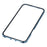 For iPhone 17 Pro Case Ultra Clear Double-Sided Tempered Glass + Magnetic Metal Frame Phone Cover - Blue - 6