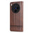 AZNS For vivo X300 5G Case Cowhide Texture PU Leather Wallet Phone Cover - Coffee - 7
