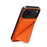 DENIOR D29 For iPhone 17 Pro Max Magnetic Case Leather Back Phone Cover with Detachable Card Holder - Orange - 5