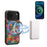 For iPhone 17 Pro Max Case Compatible with MagSafe Floral PU Leather Back Phone Cover - Blue - 1