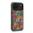 For iPhone 17 Pro Max Case Compatible with MagSafe Floral PU Leather Back Phone Cover - Blue - 4
