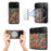 For iPhone 17 Pro Max Case Compatible with MagSafe Floral PU Leather Back Phone Cover - Blue - 6