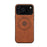 DENIOR A11 For iPhone 17 Pro Case Compatible with MagSafe Leather Coated PC + TPU Phone Cover - Brown - 5
