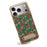 DENIOR A25+4 For iPhone 17 Pro Max Case Compatible with MagSafe Butterfly PU Leather PC TPU Kickstand Phone Cover - Blue - 5