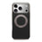 DENIOR A23+2 For iPhone 17 Pro Max Case Compatible with MagSafe Rotary Kickstand Leather Back Phone Cover - Black - 1