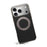 DENIOR A23+2 For iPhone 17 Pro Max Case Compatible with MagSafe Rotary Kickstand Leather Back Phone Cover - Black - 7