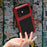 LOVE MEI For iPhone 17 Case Tempered Glass Screen Protector Metal + Silicone Phone Cover - Black - 4