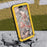 LOVE MEI For iPhone 17 Case Tempered Glass Screen Protector Metal + Silicone Phone Cover - Black - 6