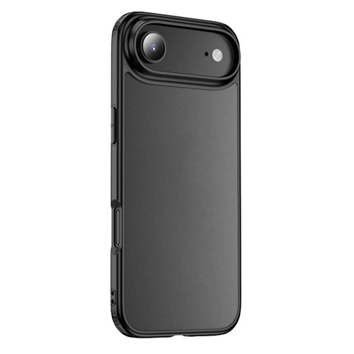 For iPhone Air Case Airbag Anti Drop TPU PC Phone Back Cover - Matte Black - 1