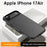 For iPhone Air Case Airbag Anti Drop TPU PC Phone Back Cover - Matte Black - 2