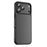 For iPhone 17 Pro Case Airbag Anti Drop TPU PC Phone Back Cover - Matte Black - 1