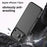 For iPhone 17 Pro Case Airbag Anti Drop TPU PC Phone Back Cover - Matte Black - 3