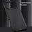 For iPhone 17 Pro Case Airbag Anti Drop TPU PC Phone Back Cover - Matte Black - 4