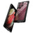 For Samsung Galaxy S23 Ultra PC + TPU Drop-proof Cover Electroplating Smartphone Protective Back Case - Black - 2